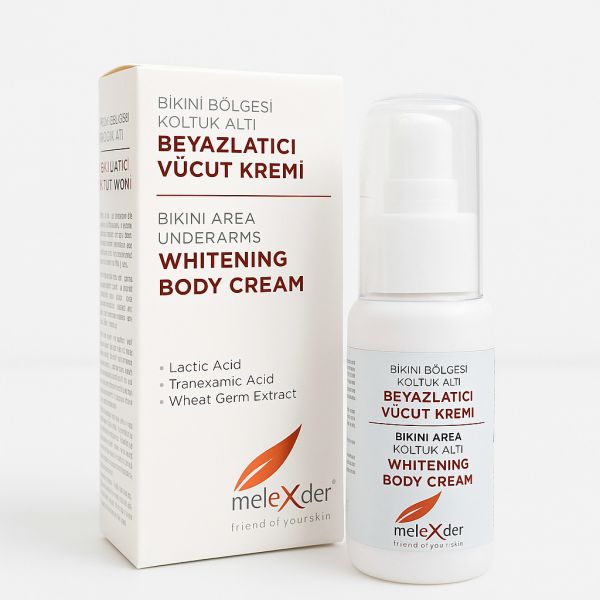 Melexder Beyazlatıcı Vücut Kremi 50 ml