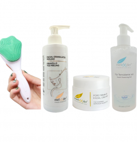 Gözenek Bakım Seti+Cilt Temizleme Peeling Fırçası